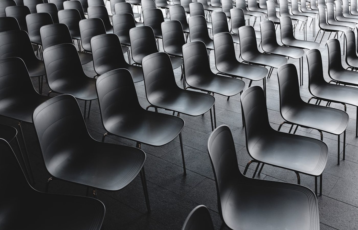 The Braid Room set for a conference